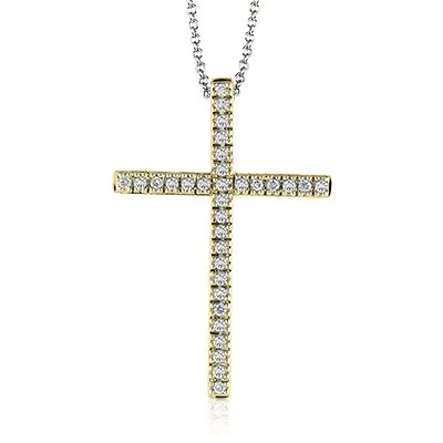 ZEGHANI - ZP194 Thetford ZEGHANI Cross Pendant Birmingham Jewelry