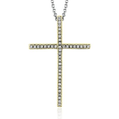 ZEGHANI - ZP195 ZEGHANI Cross Pendant Birmingham Jewelry