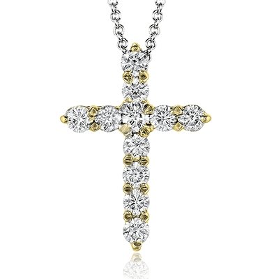 ZEGHANI - ZP290 Confession ZEGHANI Cross Pendant Birmingham Jewelry