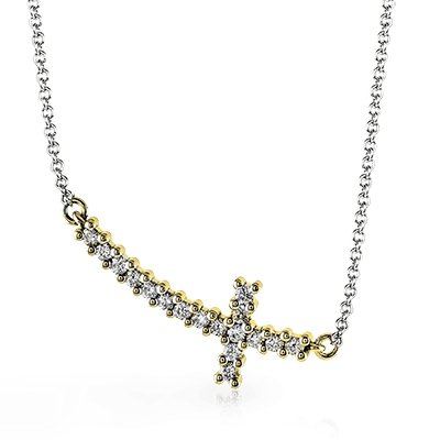 ZEGHANI - ZP637 ZEGHANI Cross Pendant Birmingham Jewelry