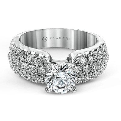 ZEGHANI - ZR114 Kyoto ZEGHANI Engagement Ring Birmingham Jewelry