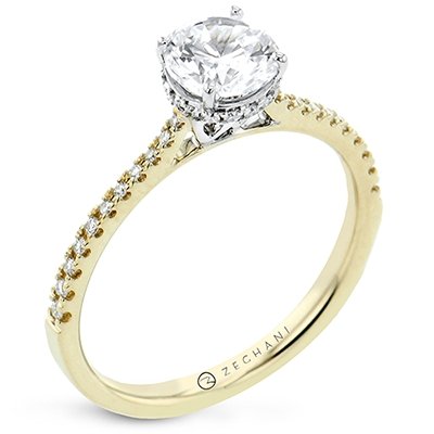 ZEGHANI - ZR2317 ZEGHANI Engagement Ring Birmingham Jewelry