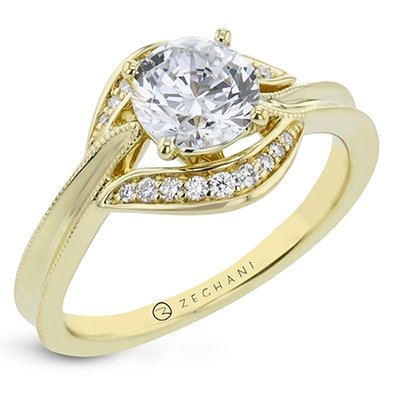 ZEGHANI - ZR2328 ZEGHANI Engagement Ring Birmingham Jewelry