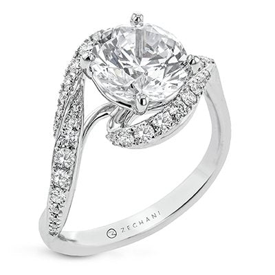 ZEGHANI - ZR2345 ZEGHANI Engagement Ring Birmingham Jewelry