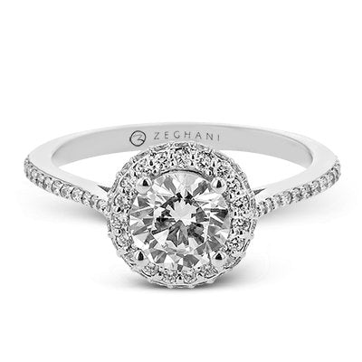 ZEGHANI - ZR2367 ZEGHANI Engagement Ring Birmingham Jewelry