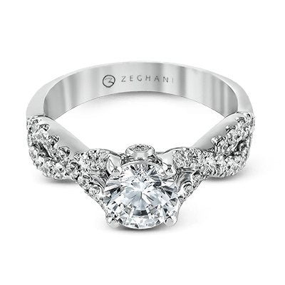 ZEGHANI - ZR670 Claremont ZEGHANI Engagement Ring Birmingham Jewelry