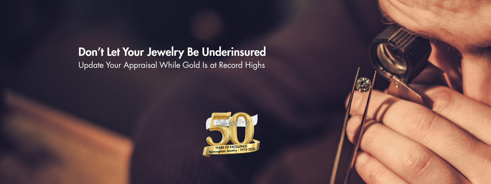Don’t Let Your Jewelry Be Underinsured – Update Your Appraisal While Gold Is at Record Highs!