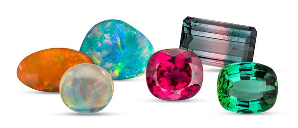 October: Opal and Tourmaline - Birmingham Jewelry