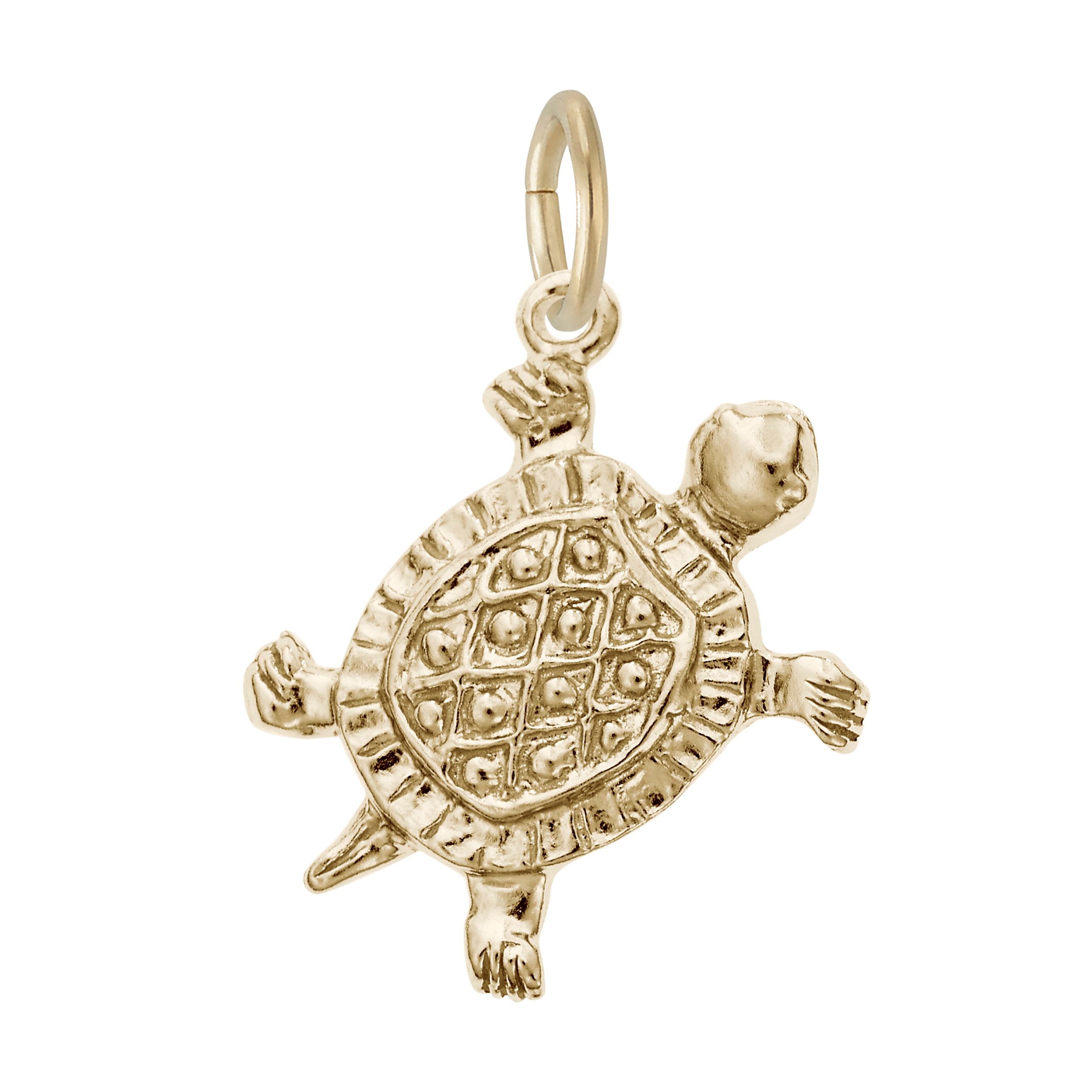 Rembrandt Charms - Turtle Charm - 0530 Rembrandt Charms Charm Birmingham Jewelry 