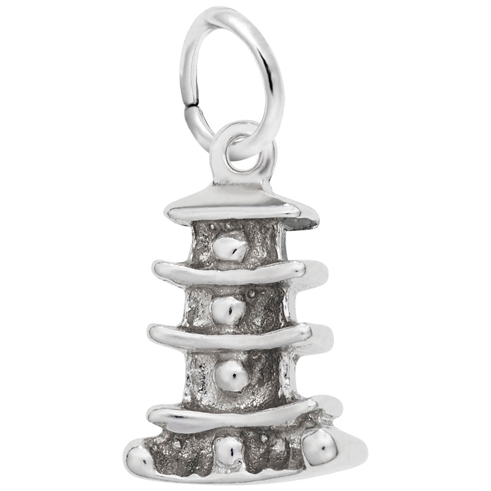 Rembrandt Charms - Pagoda Charm - 0652 Rembrandt Charms Charm Birmingham Jewelry 