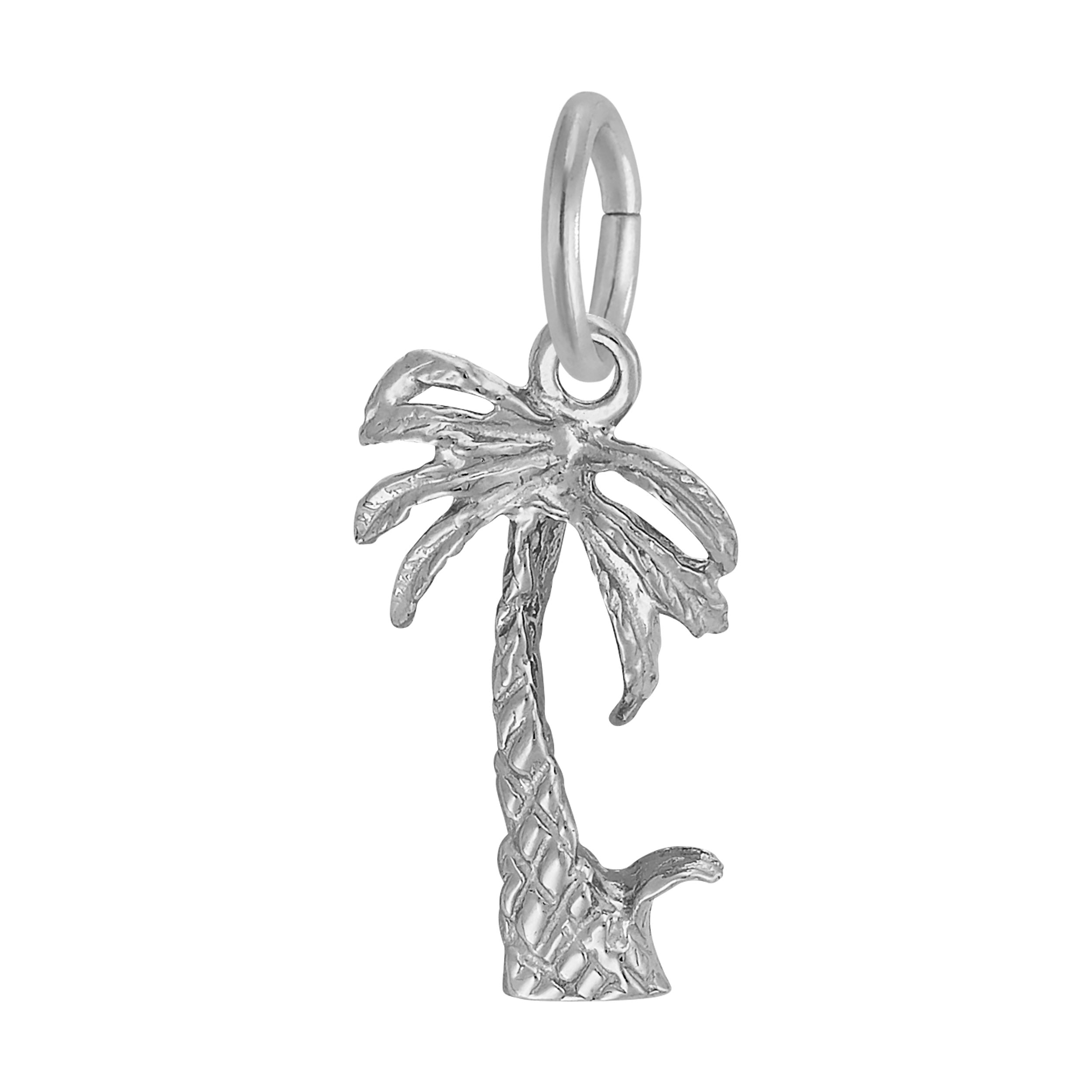 Rembrandt Charms - Palm Tree Accent Charm - 0919 Rembrandt Charms Charm Birmingham Jewelry 