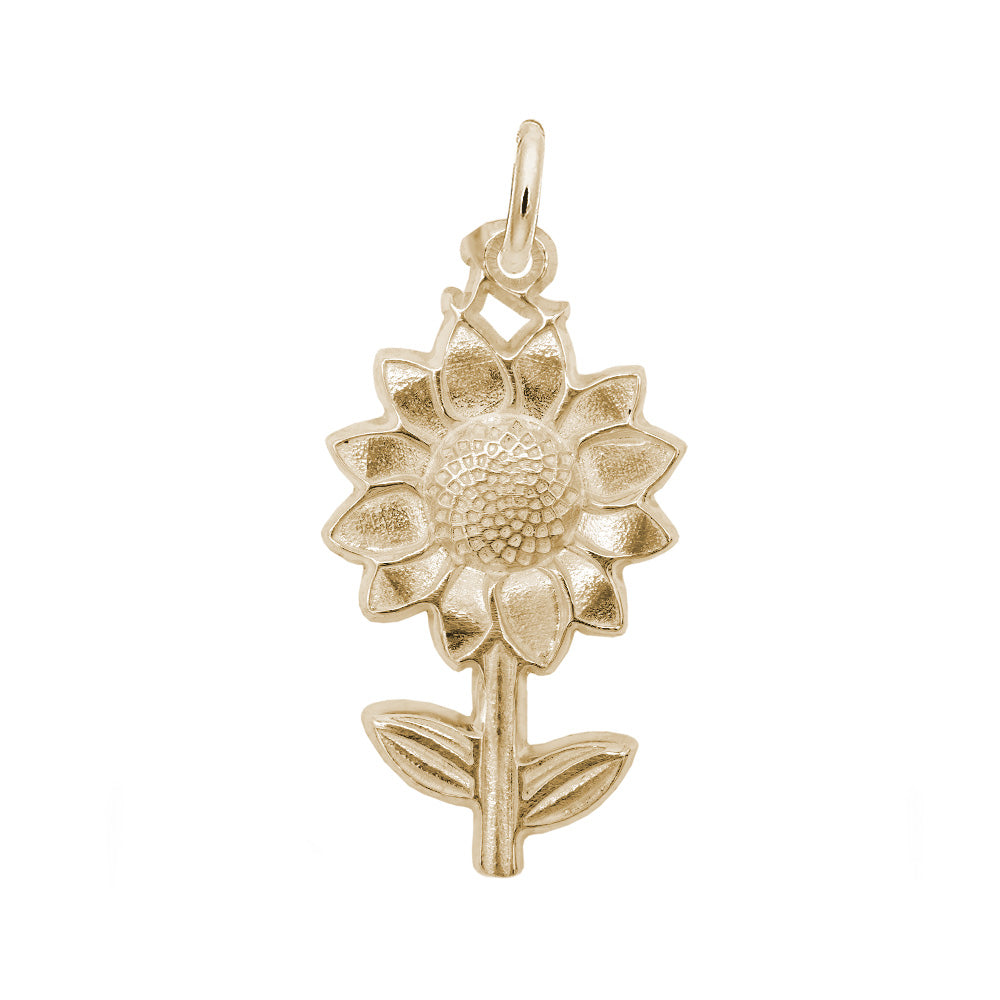Rembrandt Charms - Sunflower Charm - 1117 Rembrandt Charms Charm Birmingham Jewelry 