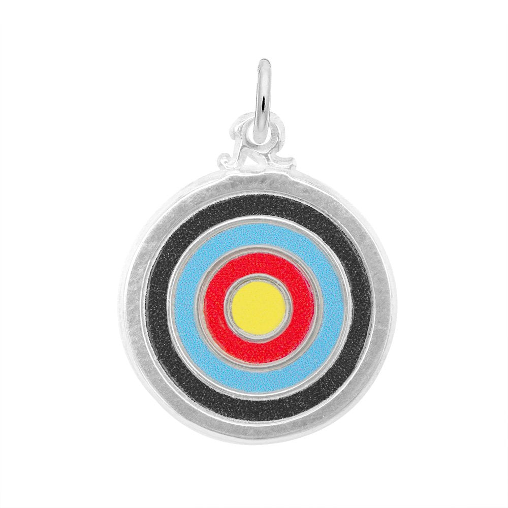 Rembrandt Charms - Painted Target Charm - 1118