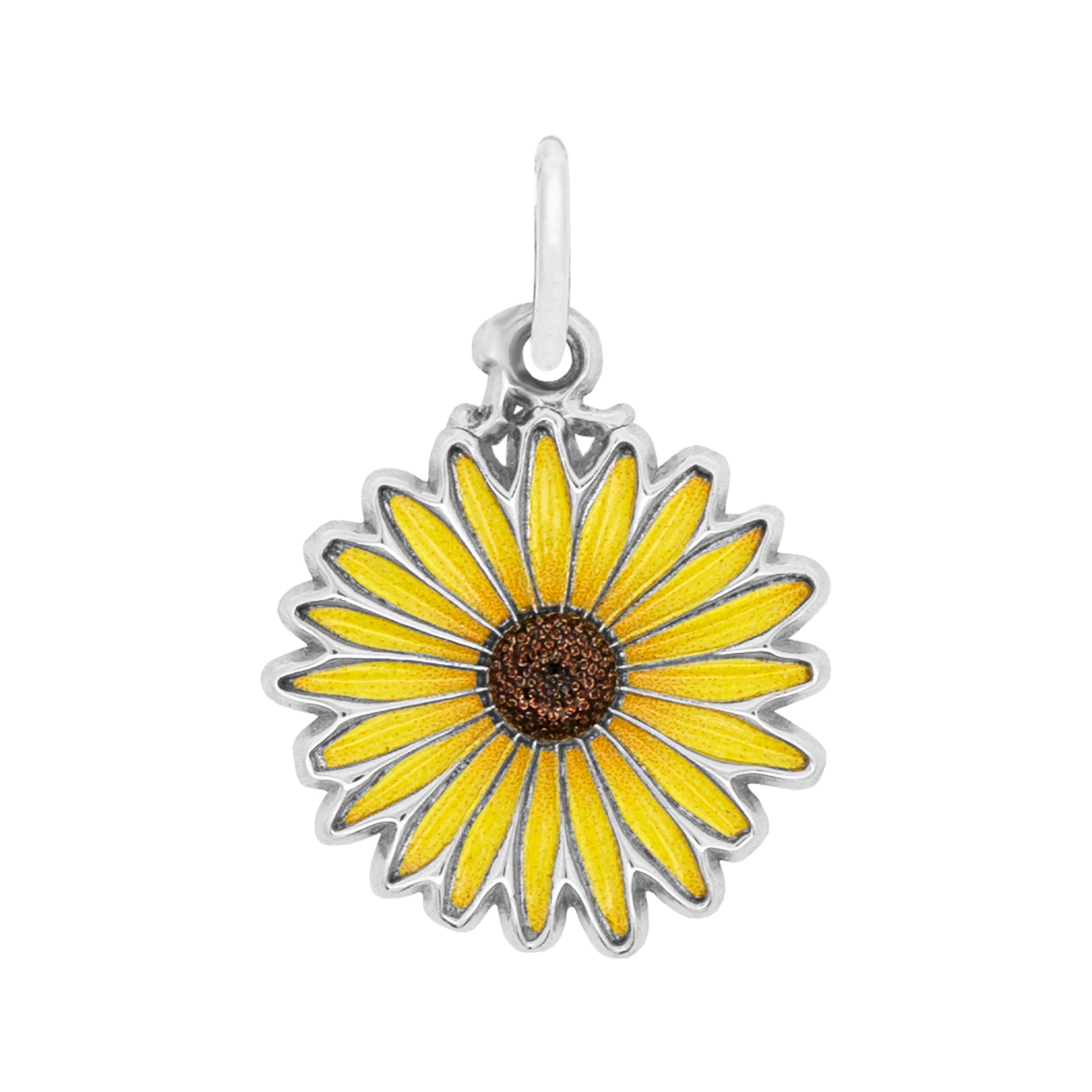 Rembrandt Charms - Painted Black Eyed Susan - 1168-001 Rembrandt Charms Charm Birmingham Jewelry 