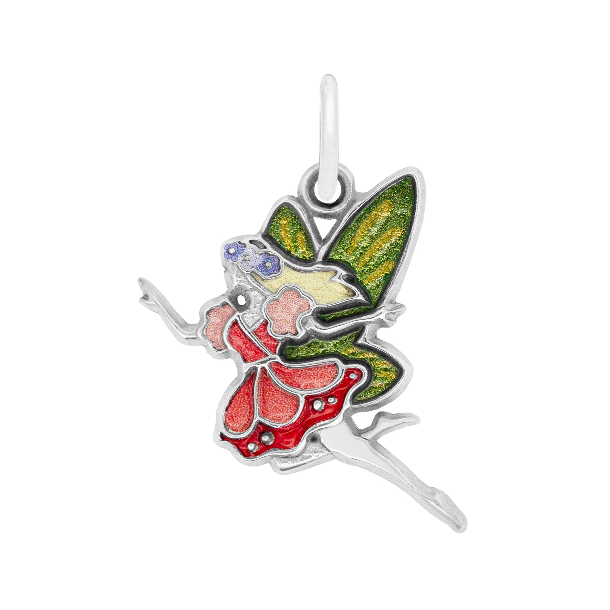 Rembrandt Charms - Painted Fairy Charm - 1172-001 Rembrandt Charms Charm Birmingham Jewelry 