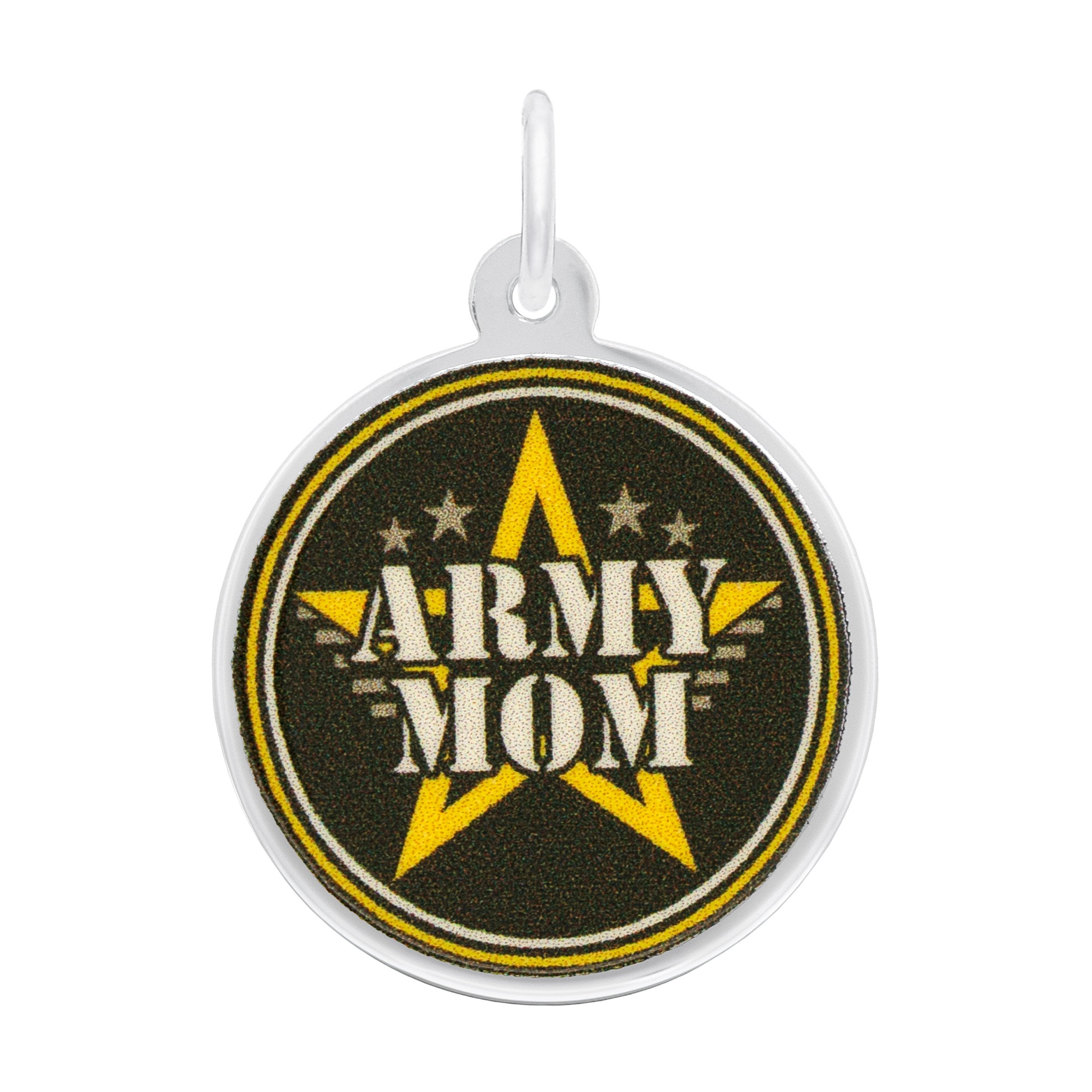 Rembrandt Charms - Army Mom Disc - 1193 Rembrandt Charms Charm Birmingham Jewelry 