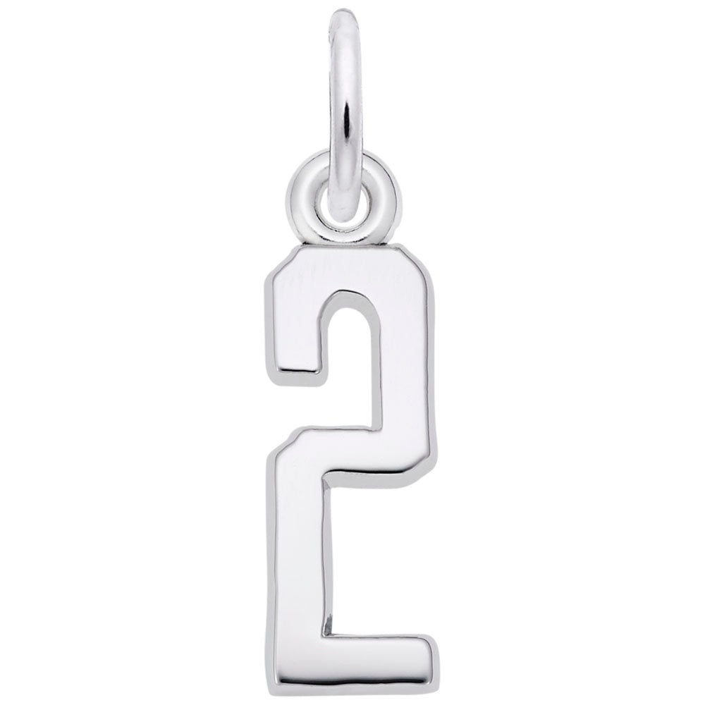 Rembrandt Charms - That’s My Number Series 2 Charm - 1761-002 Rembrandt Charms Charm Birmingham Jewelry 