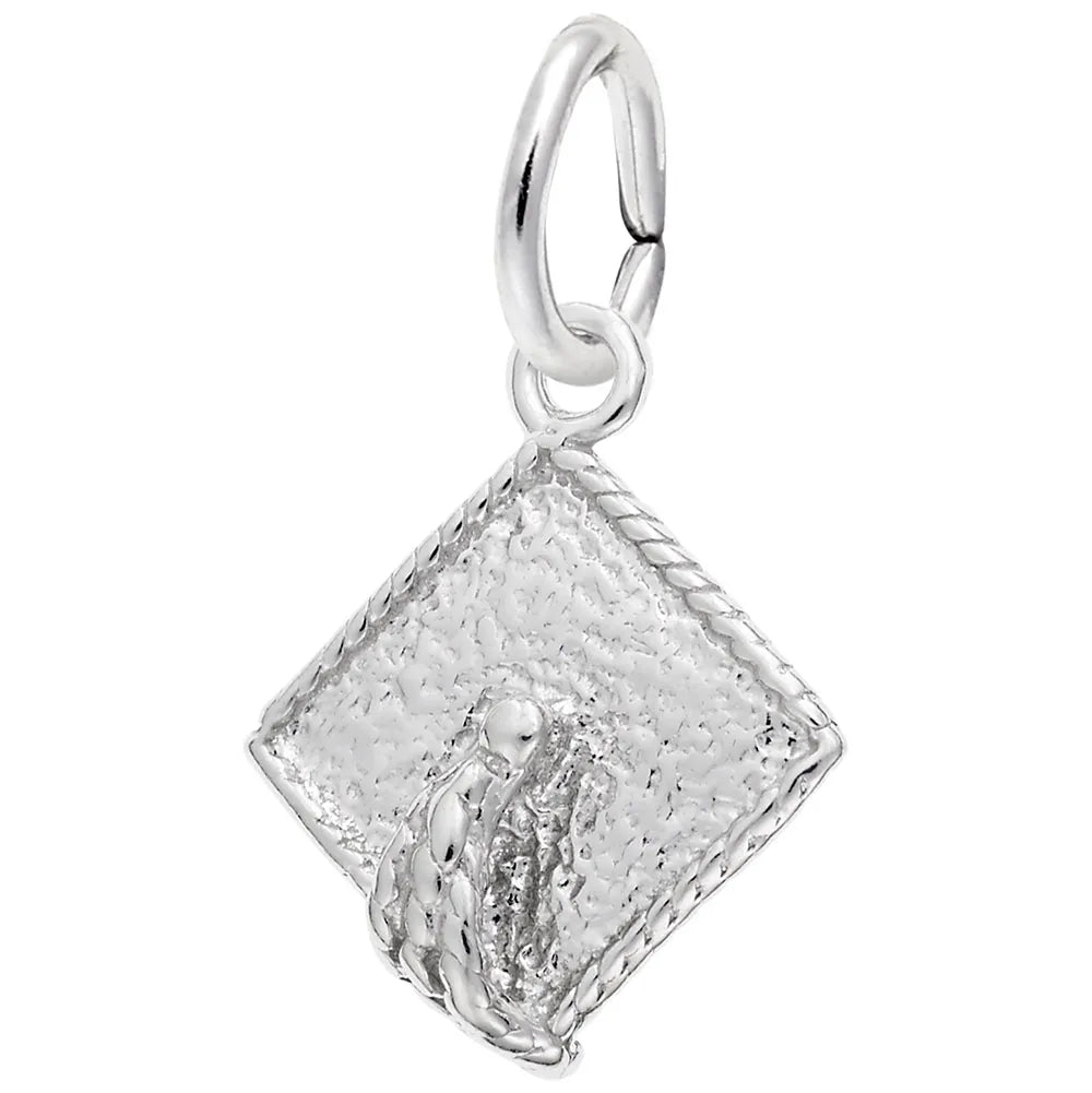 Rembrandt Charms - Graduation Cap Accent Charm - 1763 Rembrandt Charms Charm Birmingham Jewelry 