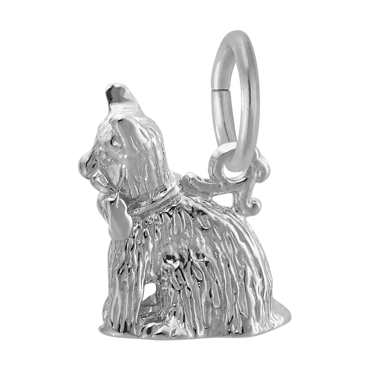 Rembrandt Charms - Sitting Cat Charm - 1809 Rembrandt Charms Charm Birmingham Jewelry 