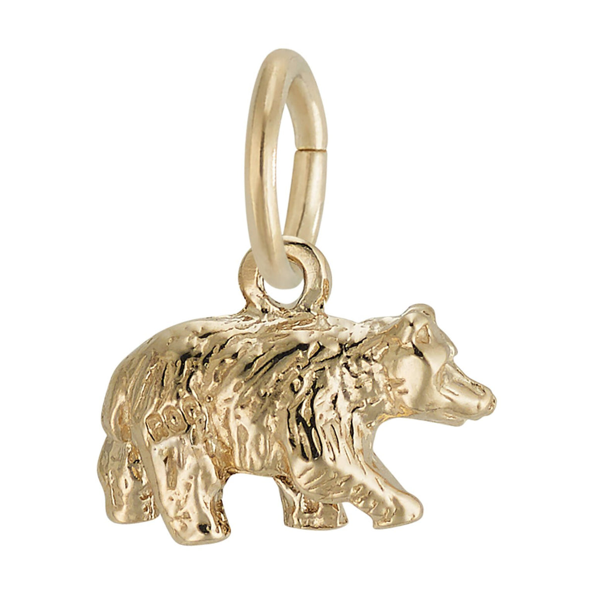Rembrandt Charms - Black Bear Small Charm - 2424 Rembrandt Charms Charm Birmingham Jewelry 