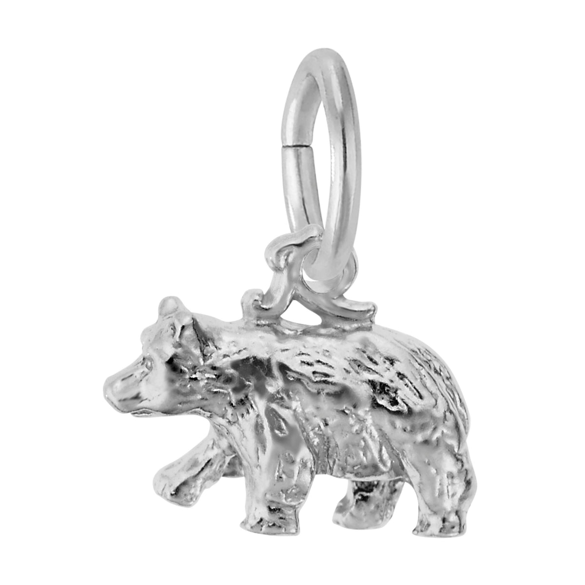 Rembrandt Charms - Black Bear Small Charm - 2424 Rembrandt Charms Charm Birmingham Jewelry 