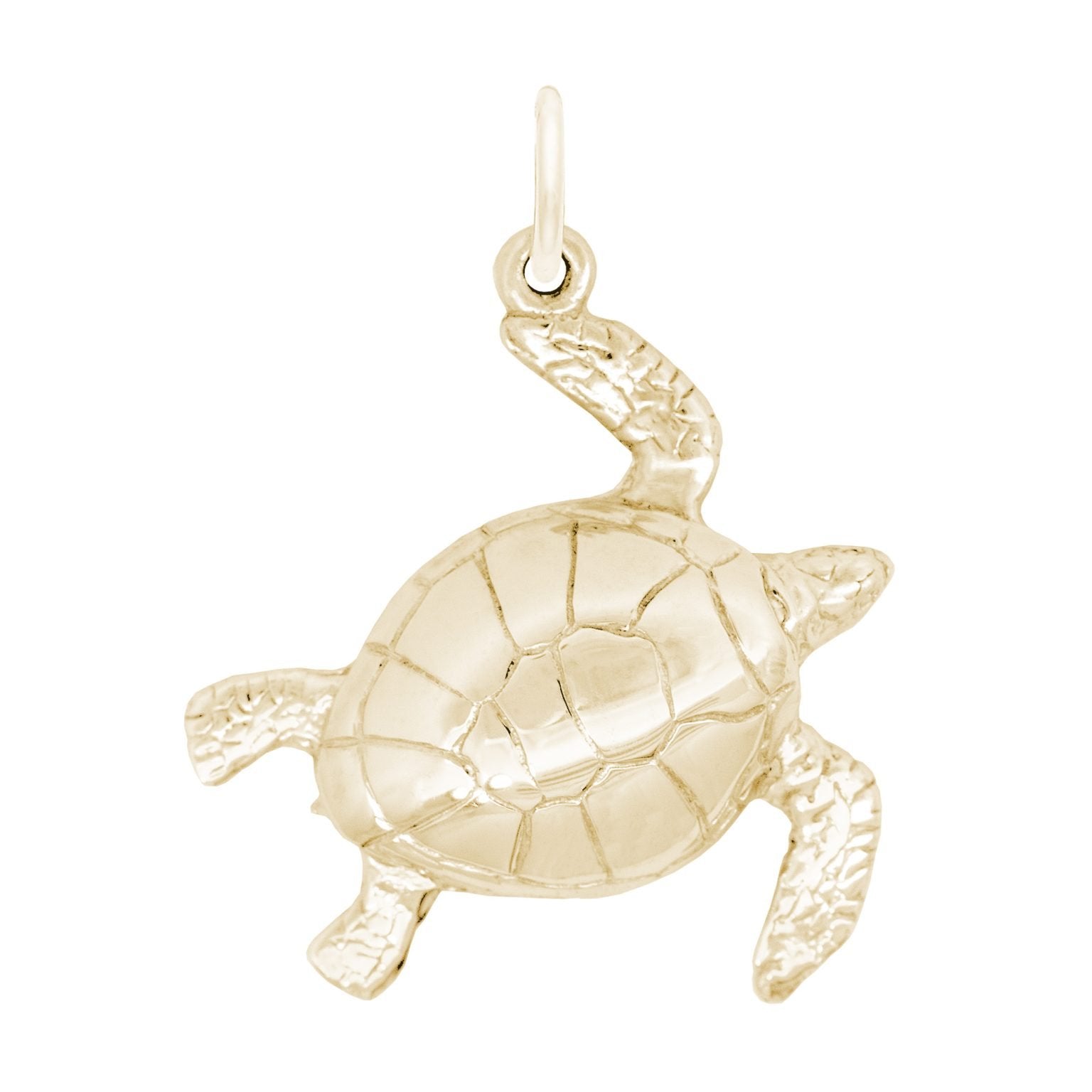 Rembrandt Charms - Large Turtle - 2481 Rembrandt Charms Charm Birmingham Jewelry 