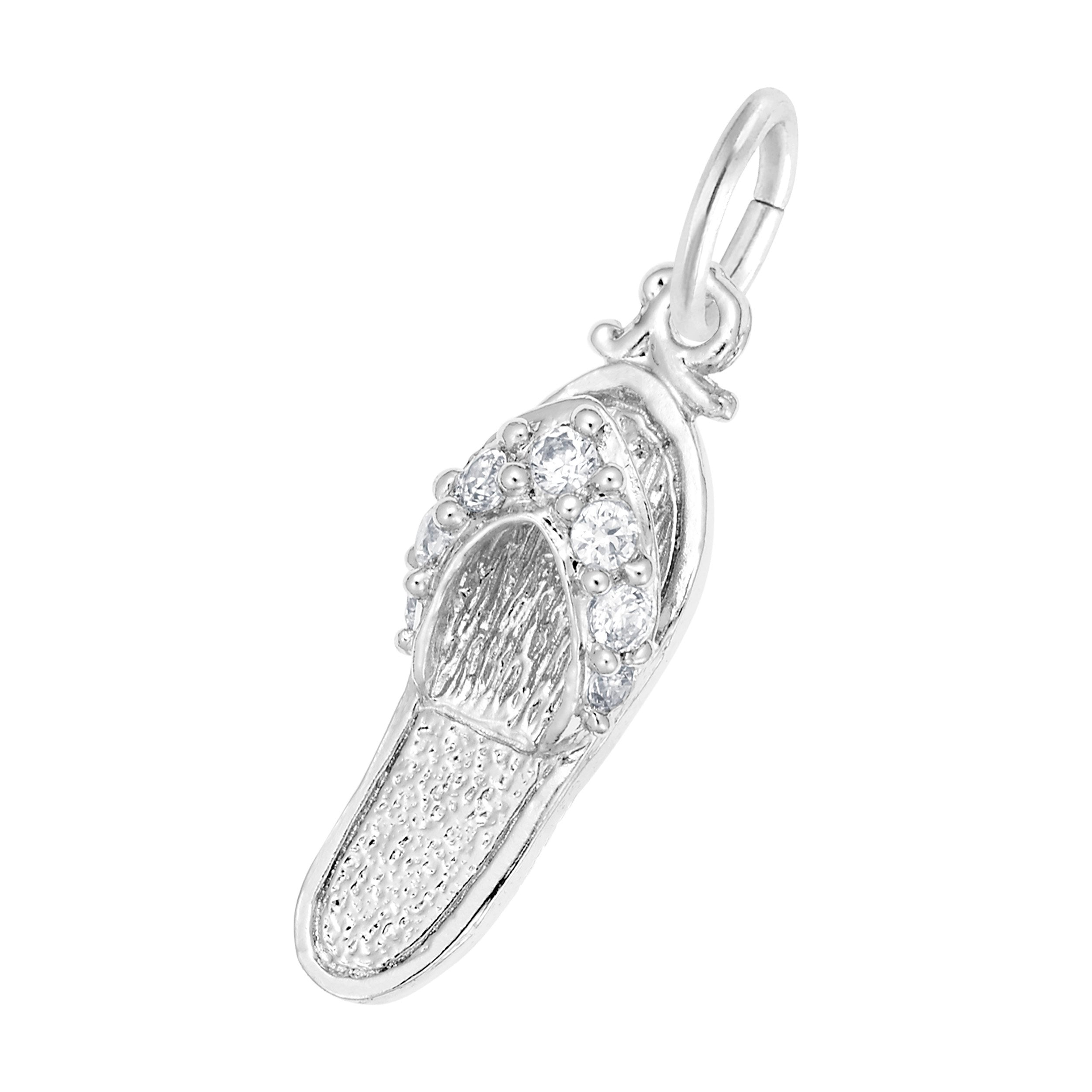 Rembrandt Charms - Sandal with Birthstones Charm Series - 2730