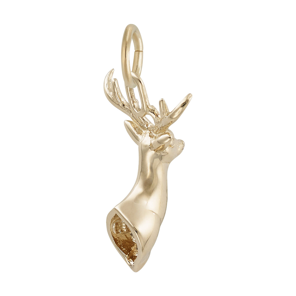 Rembrandt Charms - Deerhead Charm - 3308 Rembrandt Charms Charm Birmingham Jewelry 