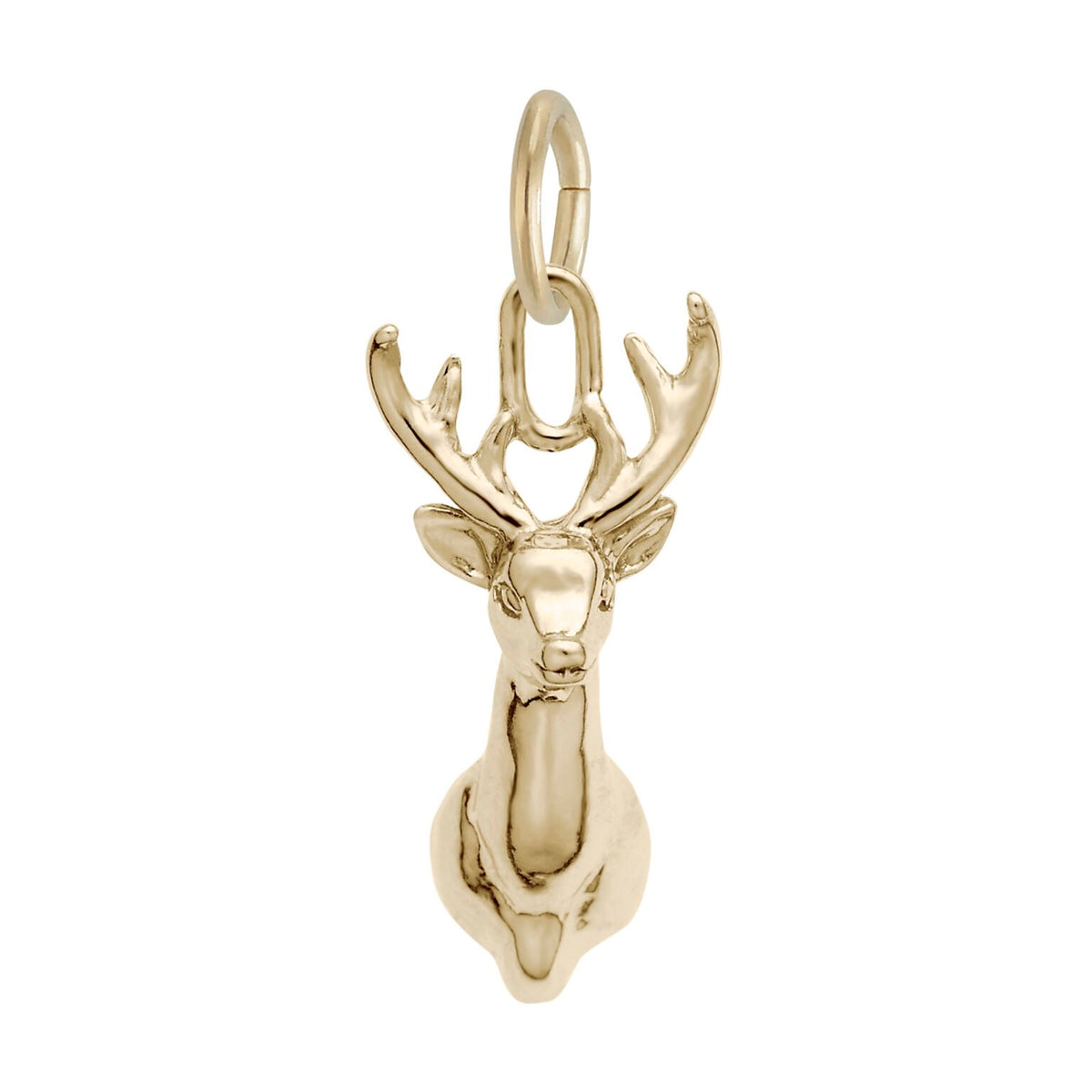 Rembrandt Charms - Deerhead Charm - 3308 Rembrandt Charms Charm Birmingham Jewelry 