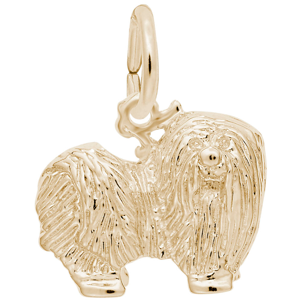 Rembrandt Charms - Maltese Dog Charm - 3740 Rembrandt Charms Charm Birmingham Jewelry 