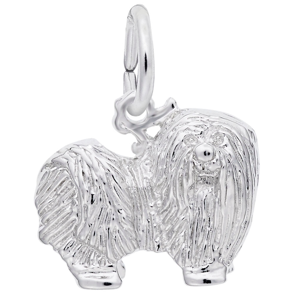 Rembrandt Charms - Maltese Dog Charm - 3740 Rembrandt Charms Charm Birmingham Jewelry 