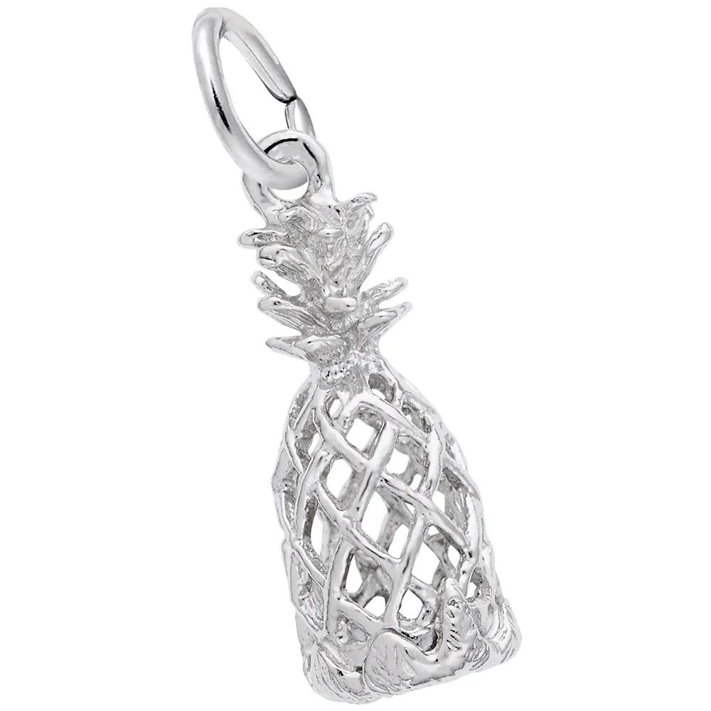 Rembrandt Charms - Hollow Pineapple Charm - 4212