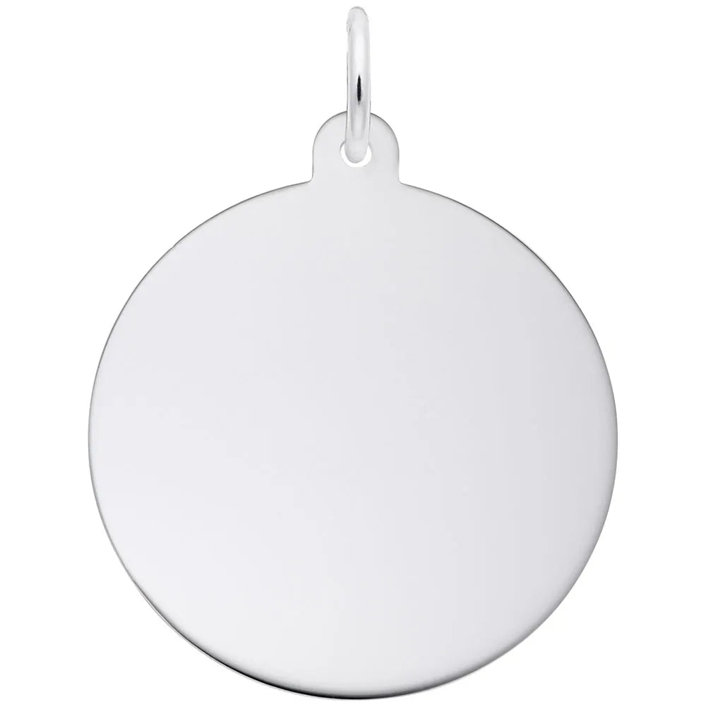 Rembrandt Charms - Large Round Disc-Classic Series Charm - 4602