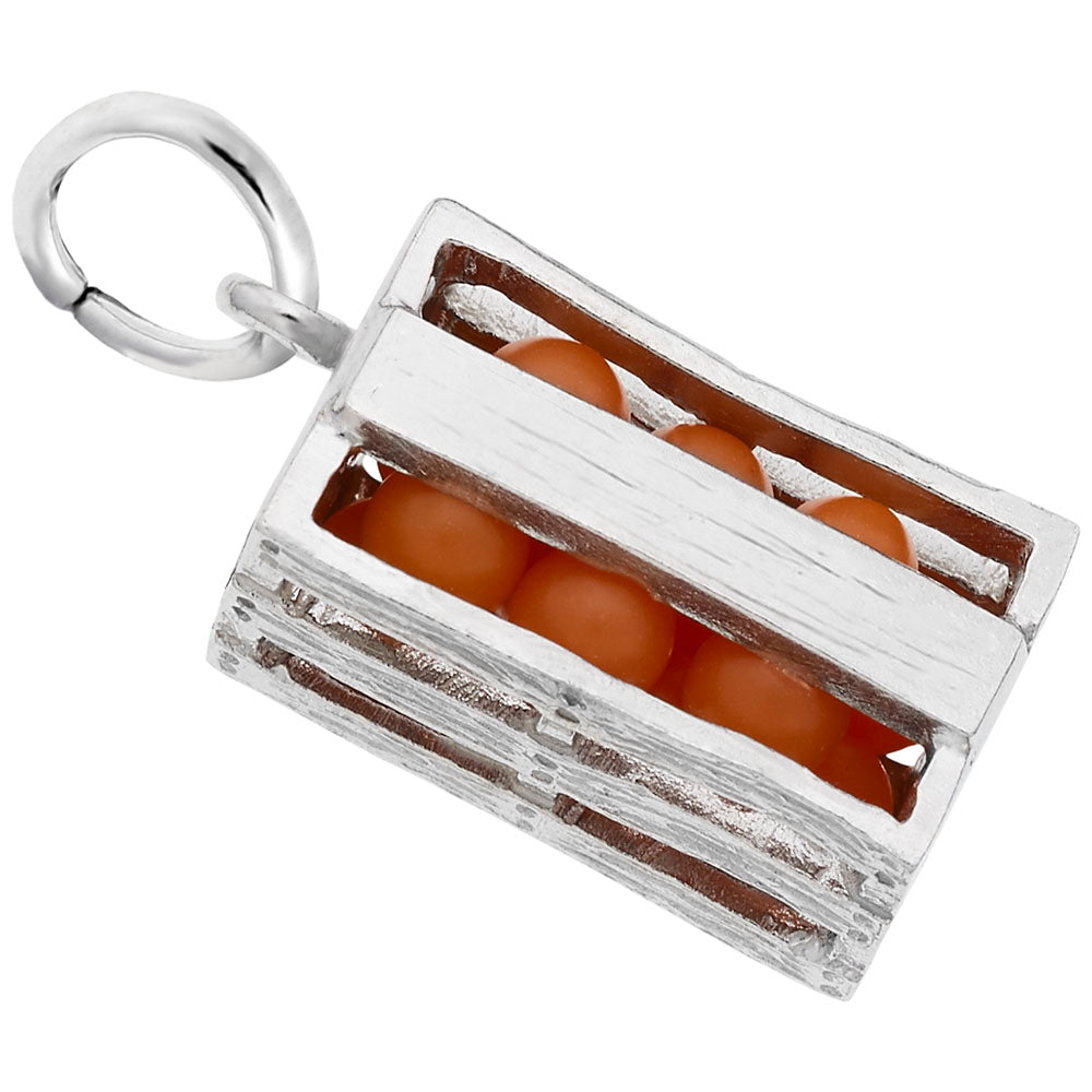 Rembrandt Charms - Orange Crate Charm - 4971