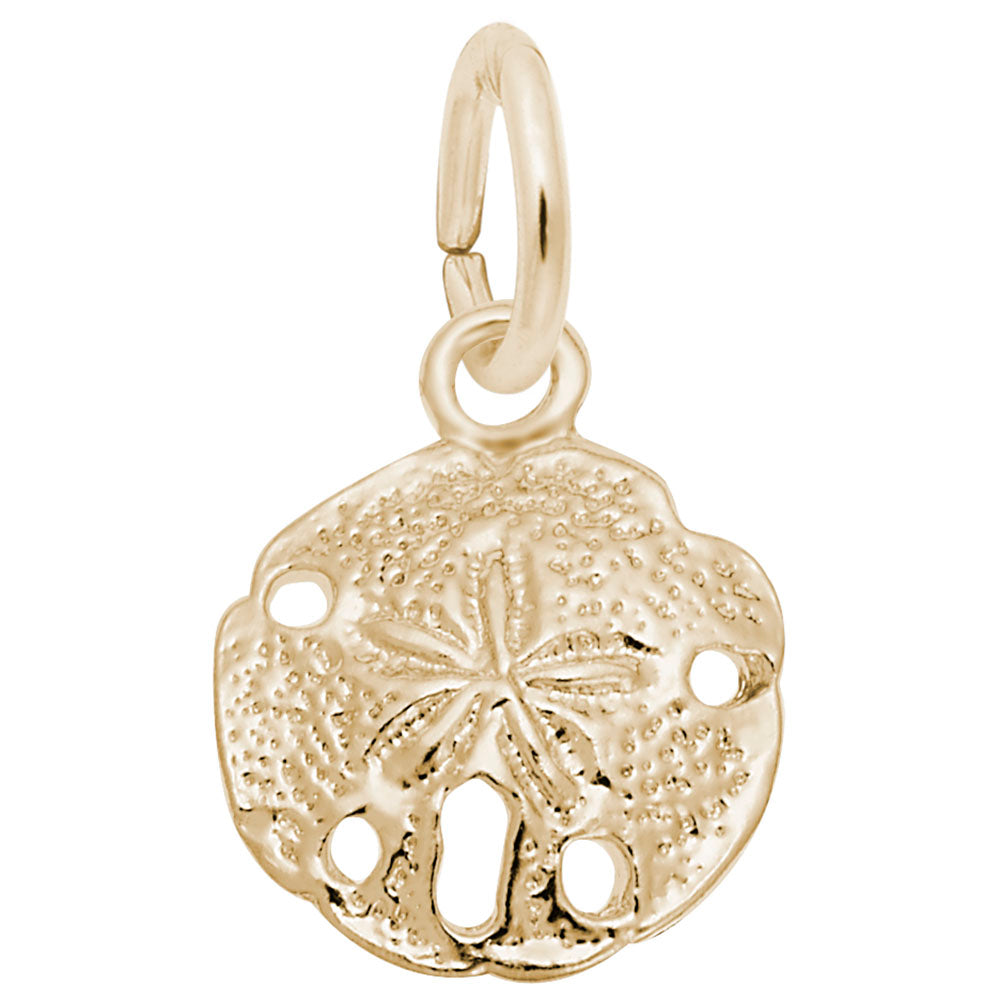 Rembrandt Charms - Sand Dollar Accent Charm - 5299 Rembrandt Charms Charm Birmingham Jewelry 