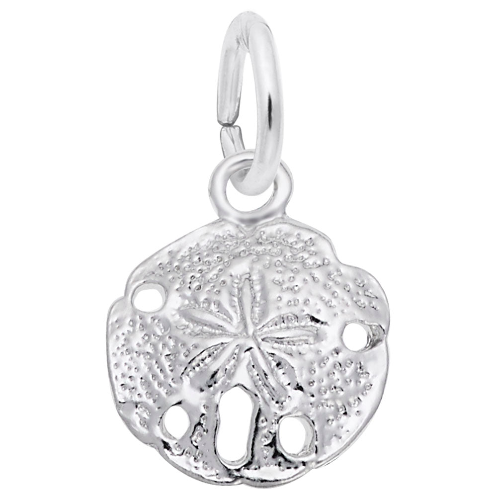 Rembrandt Charms - Sand Dollar Accent Charm - 5299 Rembrandt Charms Charm Birmingham Jewelry 