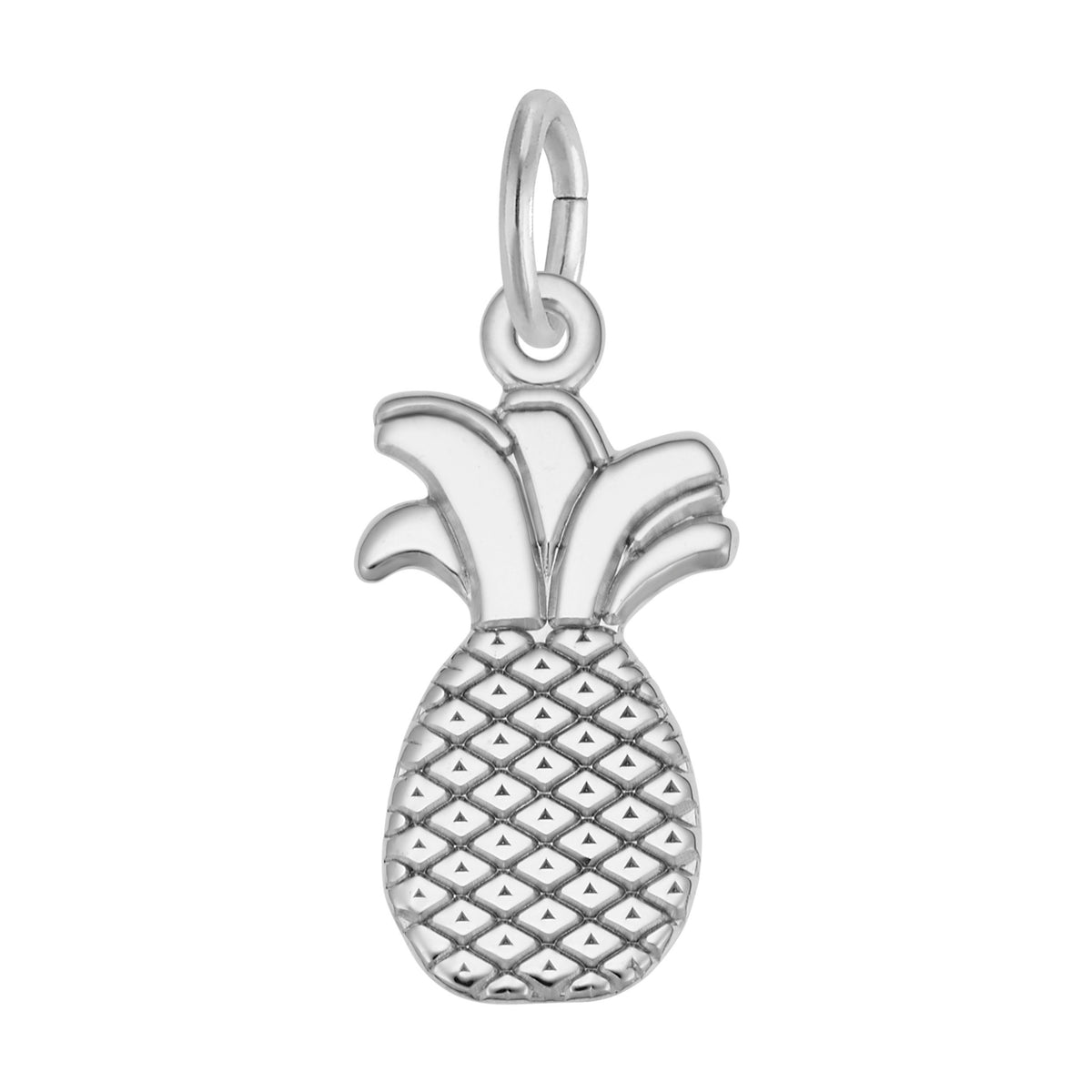 Rembrandt Charms - Flat Pineapple Charm - 7777
