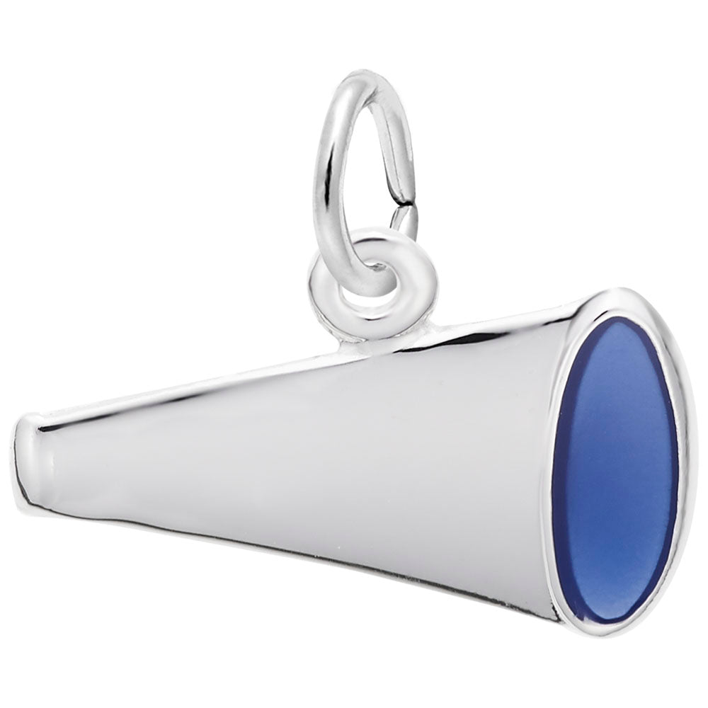 Rembrandt Charms - Flat Painted Megaphone Charm - 8130