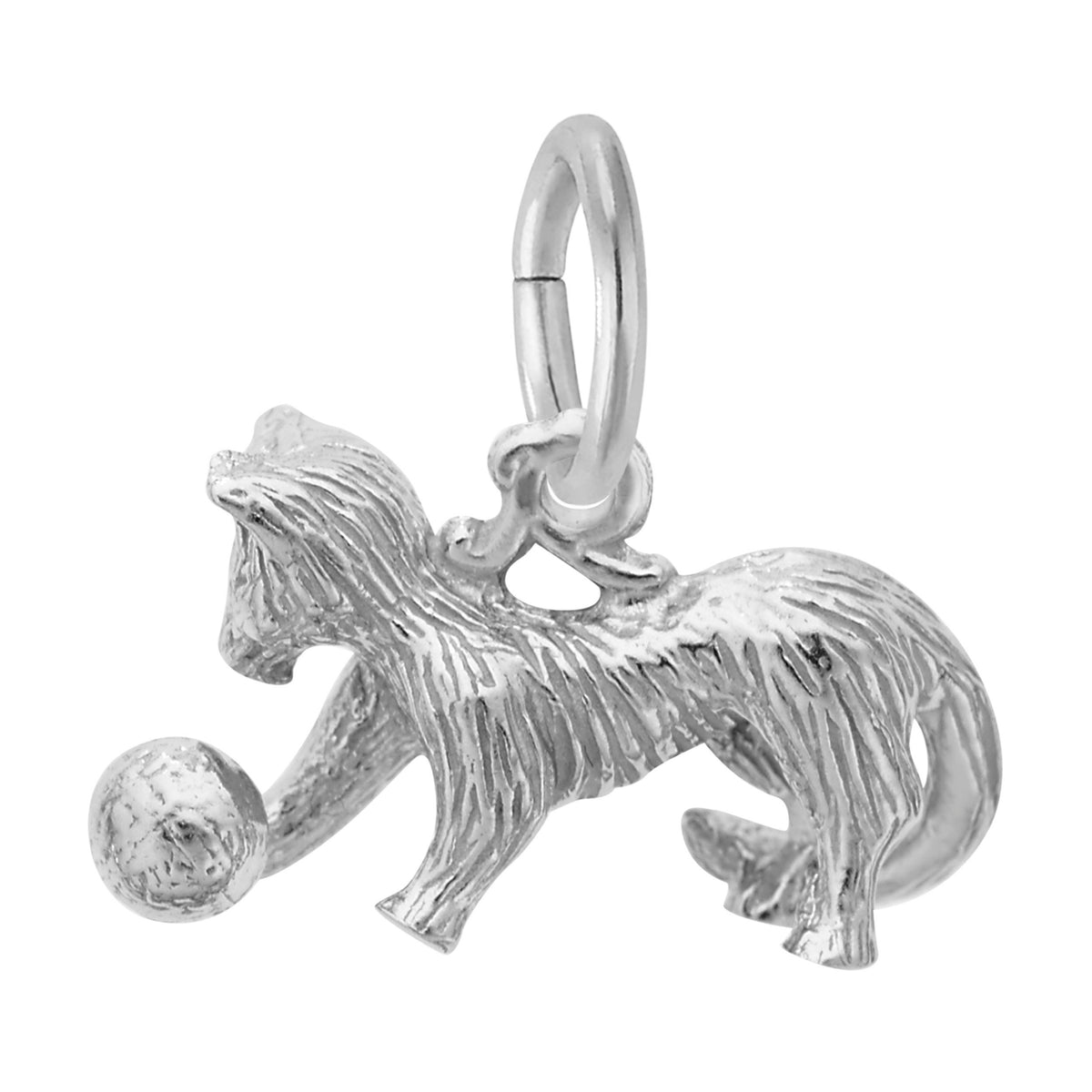 Rembrandt Charms - Playful Cat Charm - 8139 Rembrandt Charms Charm Birmingham Jewelry 