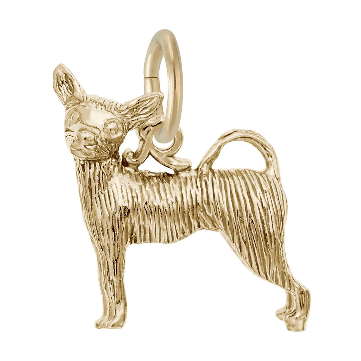 Rembrandt Charms - Chihuahua Dog Charm - 8227 Rembrandt Charms Charm Birmingham Jewelry 
