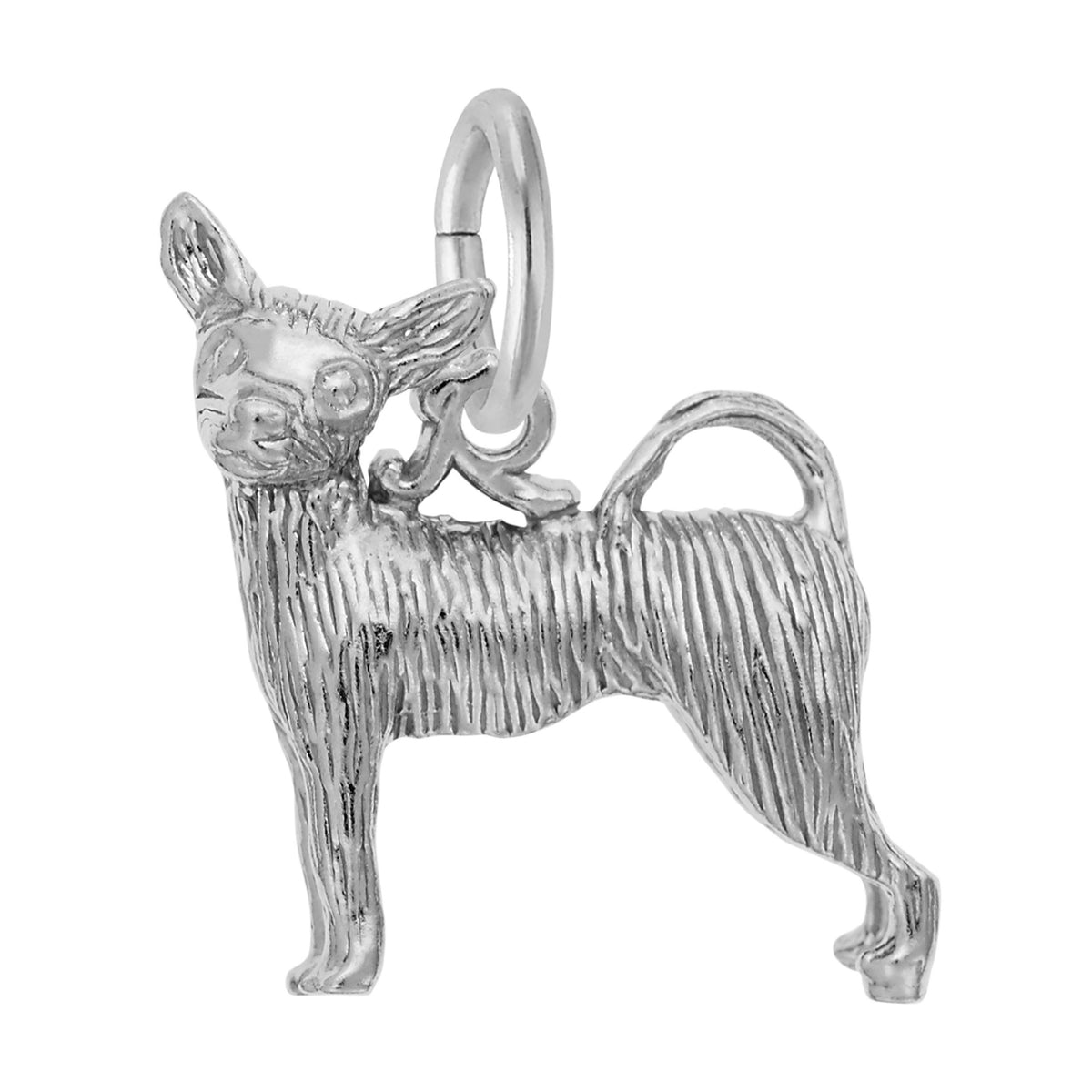 Rembrandt Charms - Chihuahua Dog Charm - 8227 Rembrandt Charms Charm Birmingham Jewelry 