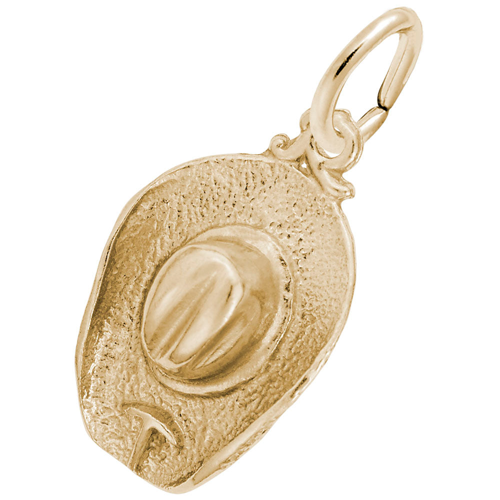 Rembrandt Charms - Telluride Cowboy Hat Charm - 8458