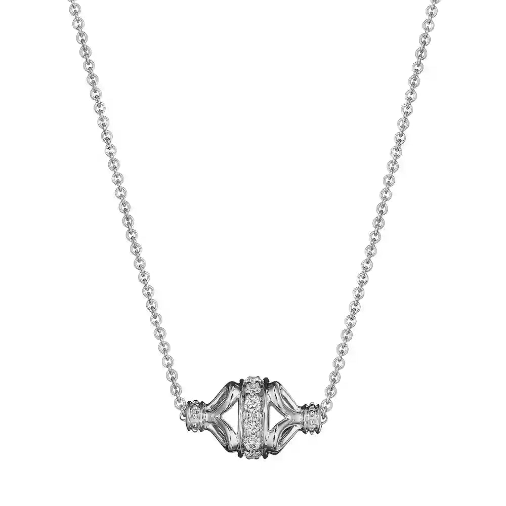 REVERIE J-0293810-WN VERRAGIO FINE JEWELRY Necklace Birmingham Jewelry Verragio Fine Jewelry | Diamond And Pearl Necklace REVERIE J-0293810-WN
