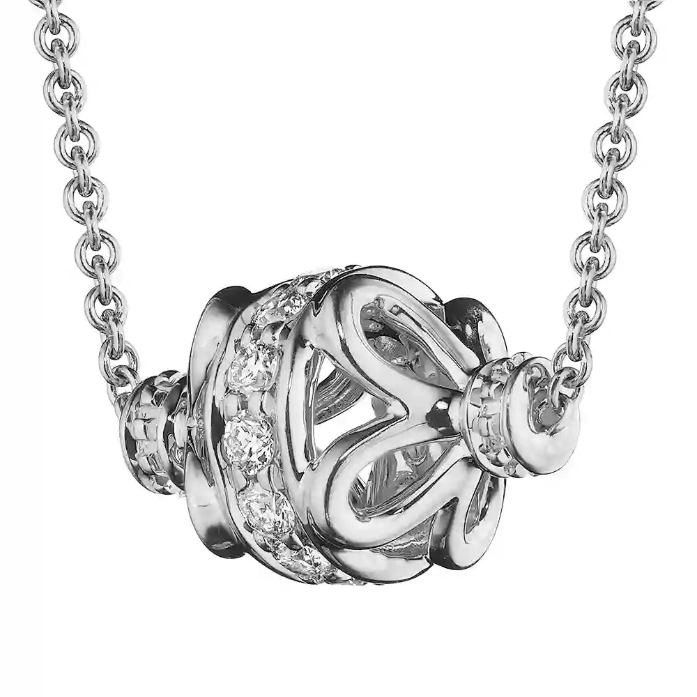 REVERIE J-0293810-WN VERRAGIO FINE JEWELRY Necklace Birmingham Jewelry Verragio Fine Jewelry | Diamond And Pearl Necklace REVERIE J-0293810-WN
