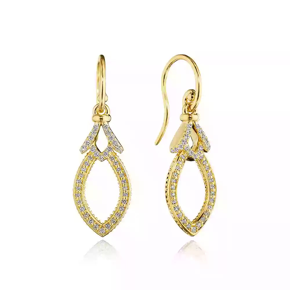 DEVOTION J-0323702-YE VERRAGIO FINE JEWELRY Earrings Birmingham Jewelry Verragio Fine Jewelry | Diamond Earrings DEVOTION J-0323702-YE