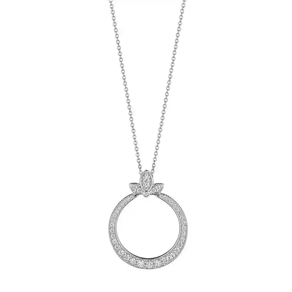 VANGUARD J-0461702-WP VERRAGIO FINE JEWELRY Pendant Birmingham Jewelry Verragio Jewelry | Diamond Pendant VANGUARD J-0461702-WP