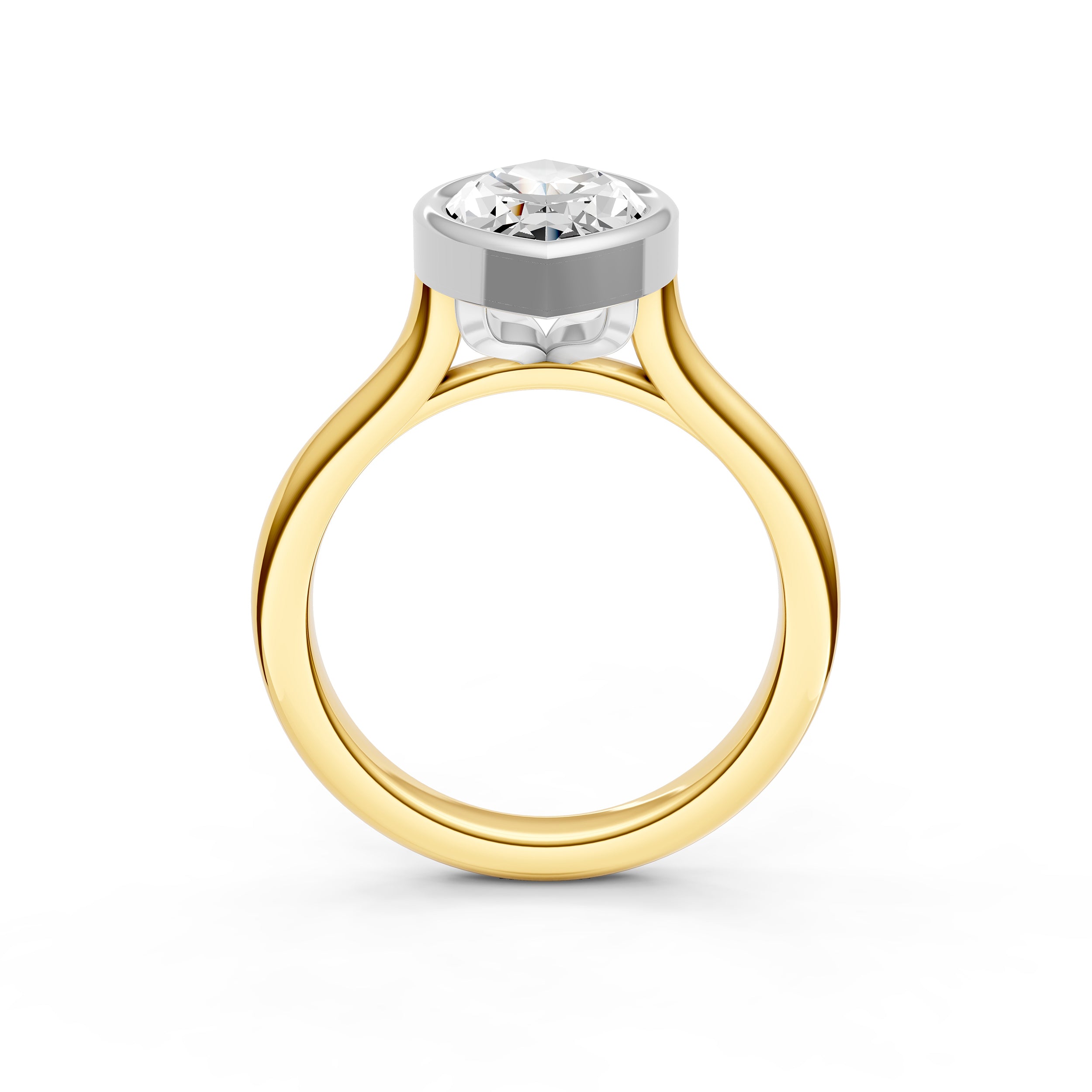 Bezel Cathedral Engagement Ring (Marquise) Birmingham Jewelry Engagement Ring Birmingham Jewelry 