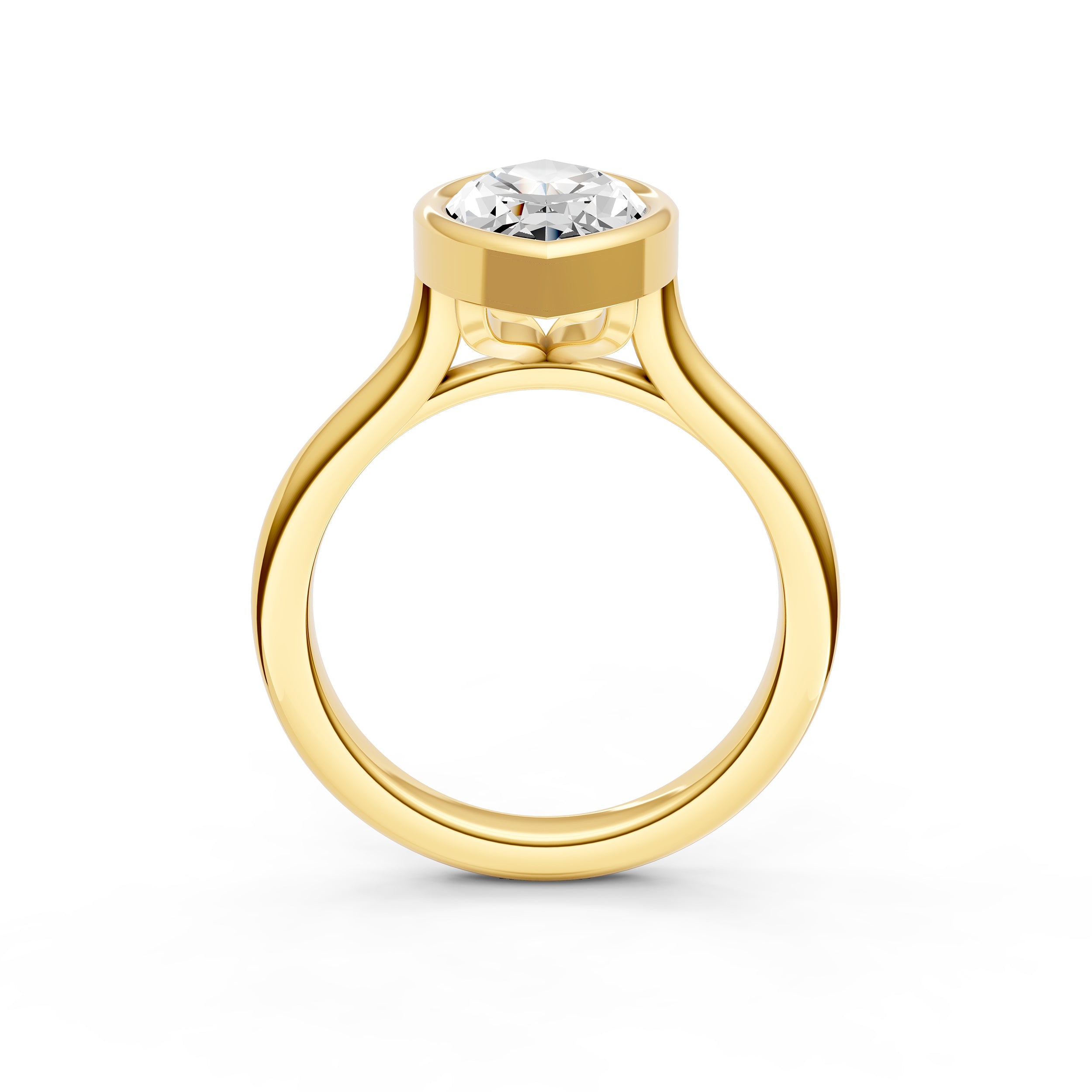 Bezel Cathedral Engagement Ring (Marquise) Birmingham Jewelry Engagement Ring Birmingham Jewelry 