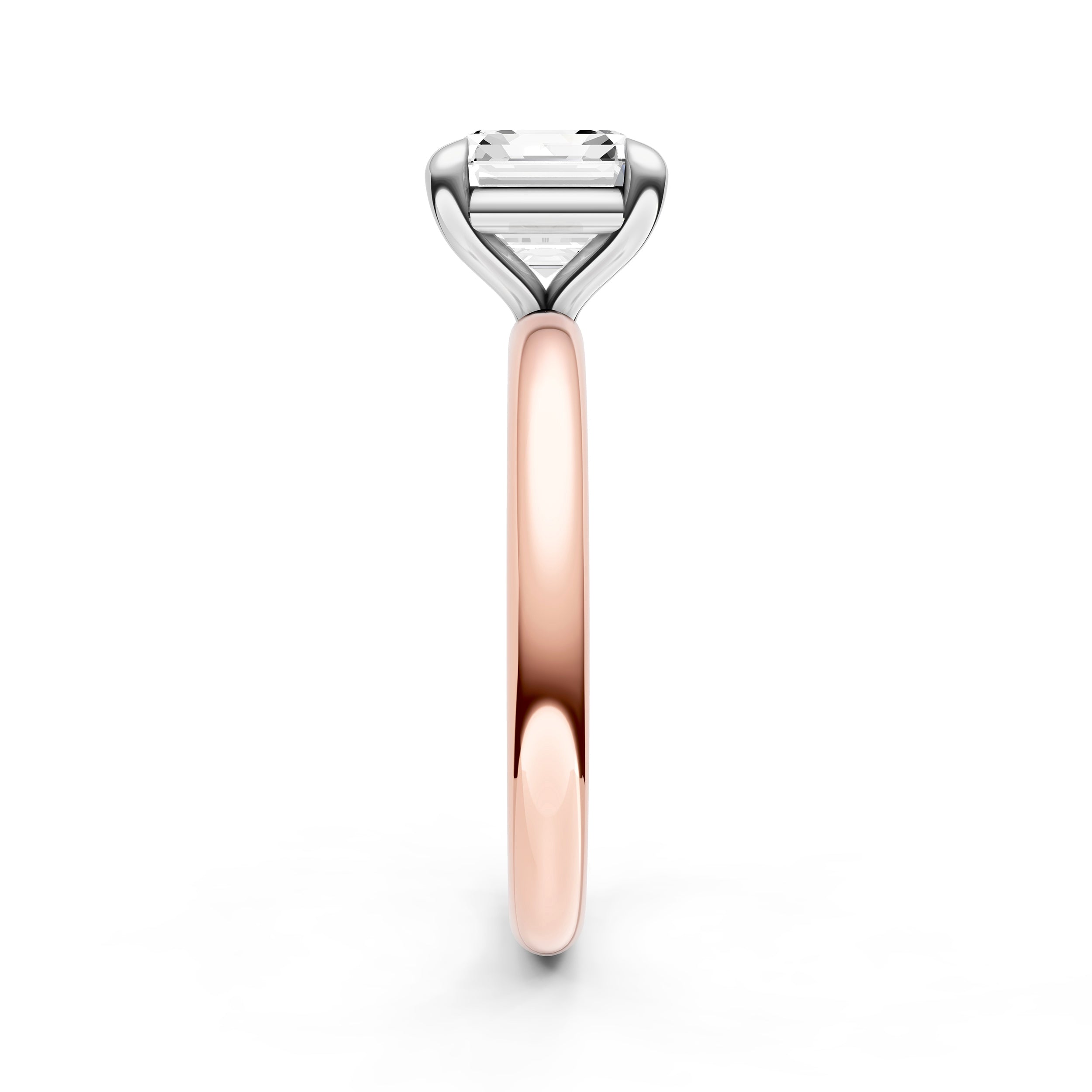 Classic Solitaire Engagement Ring (Asscher) Birmingham Jewelry Engagement Ring Birmingham Jewelry 