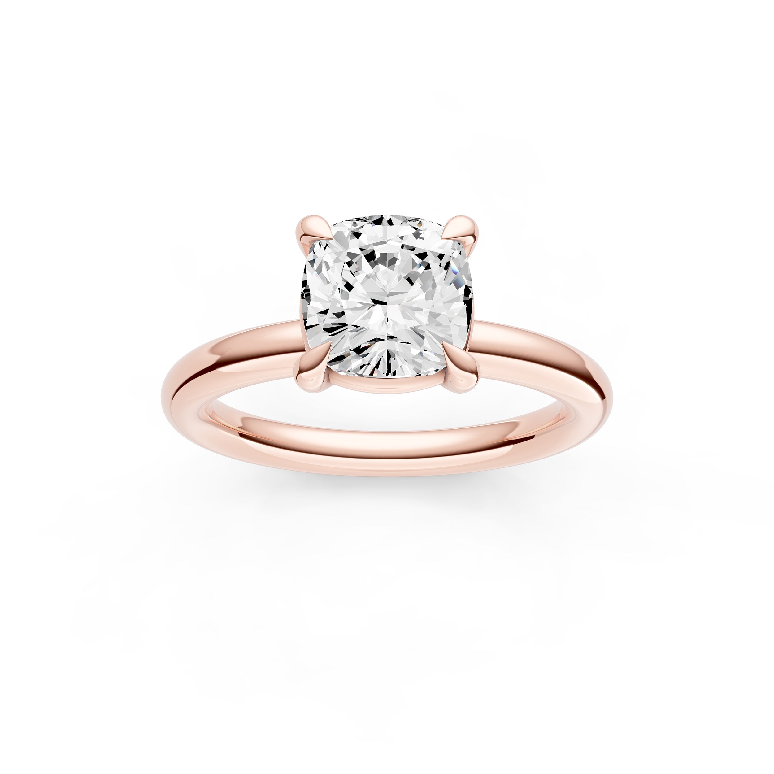 Classic Solitaire Engagement Ring (Cushion) Birmingham Jewelry Engagement Ring Birmingham Jewelry 